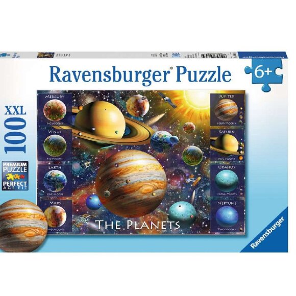 New sealed Ravensburger 100XXL Puzzle-The Planets - Picture 1 of 13
